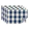 DII® Reversible Gingham & Buffalo Check Placemat Set, 4ct.